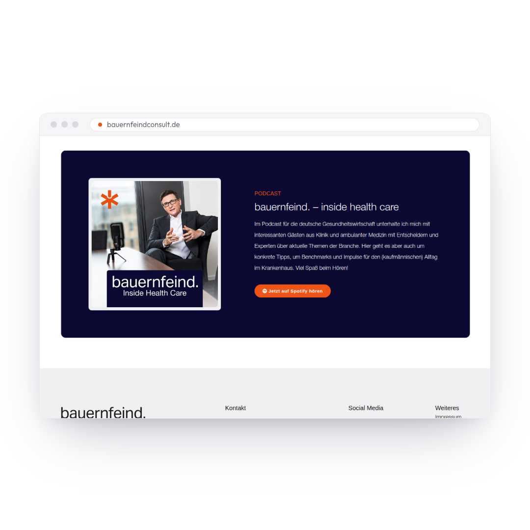 Bauernfeind – Startseite Podcast