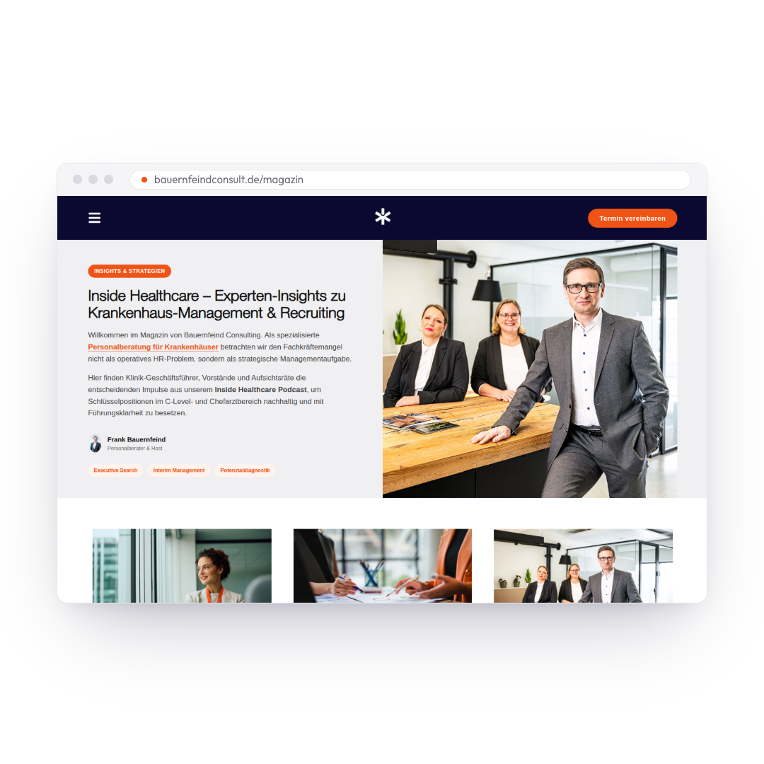Bauernfeind – Magazin Hero
