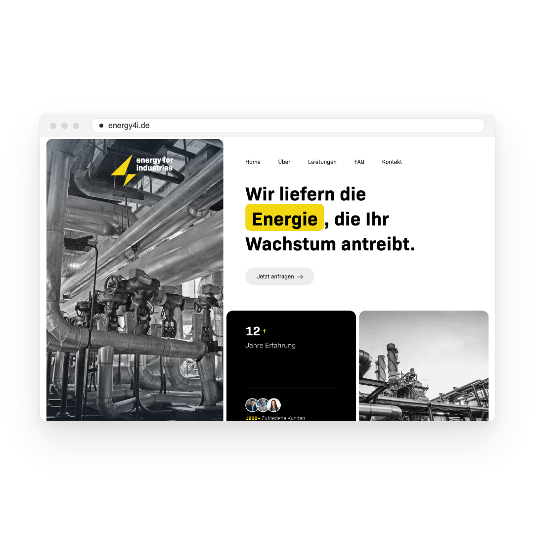 energy for industries – Startseite