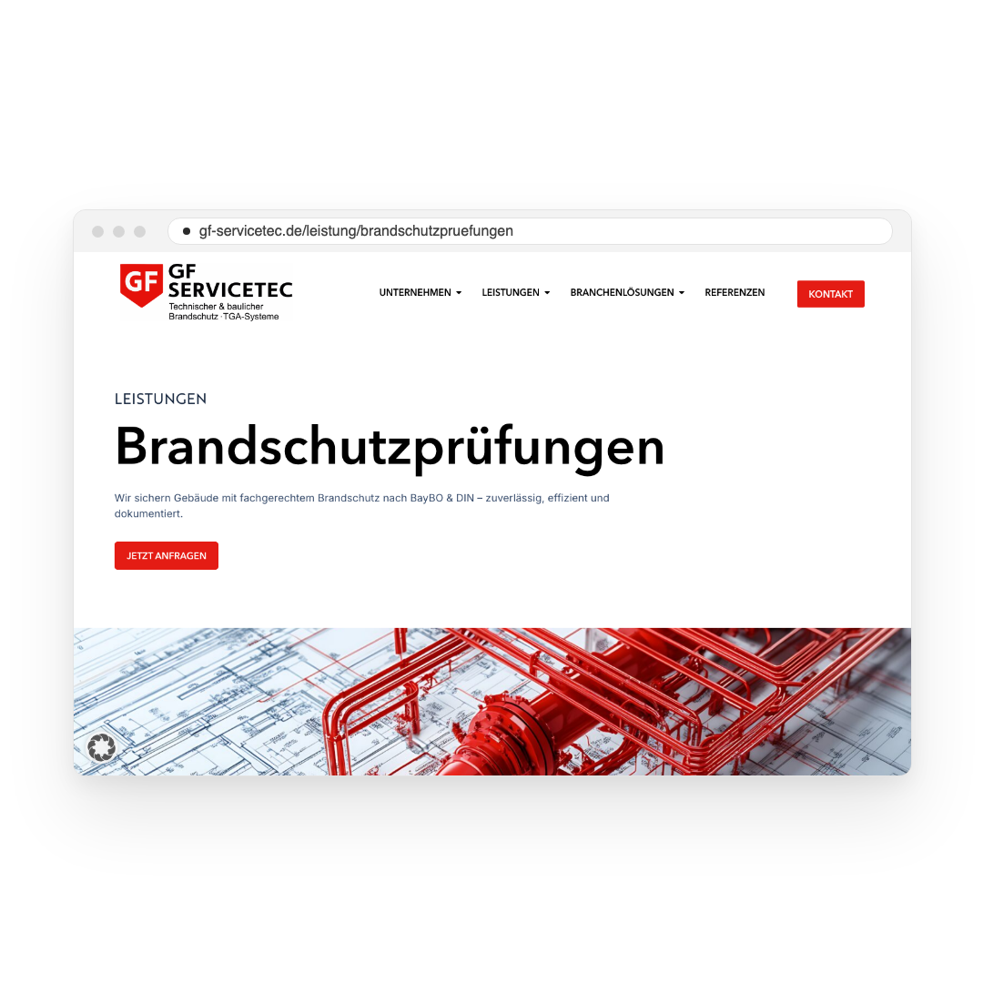 GF Servicetec – Brandschutzprüfungen
