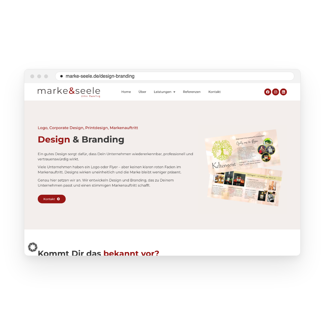 marke&seele – Design & Branding