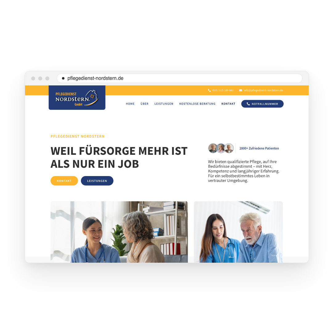 Pflegedienst Nordstern – Startseite