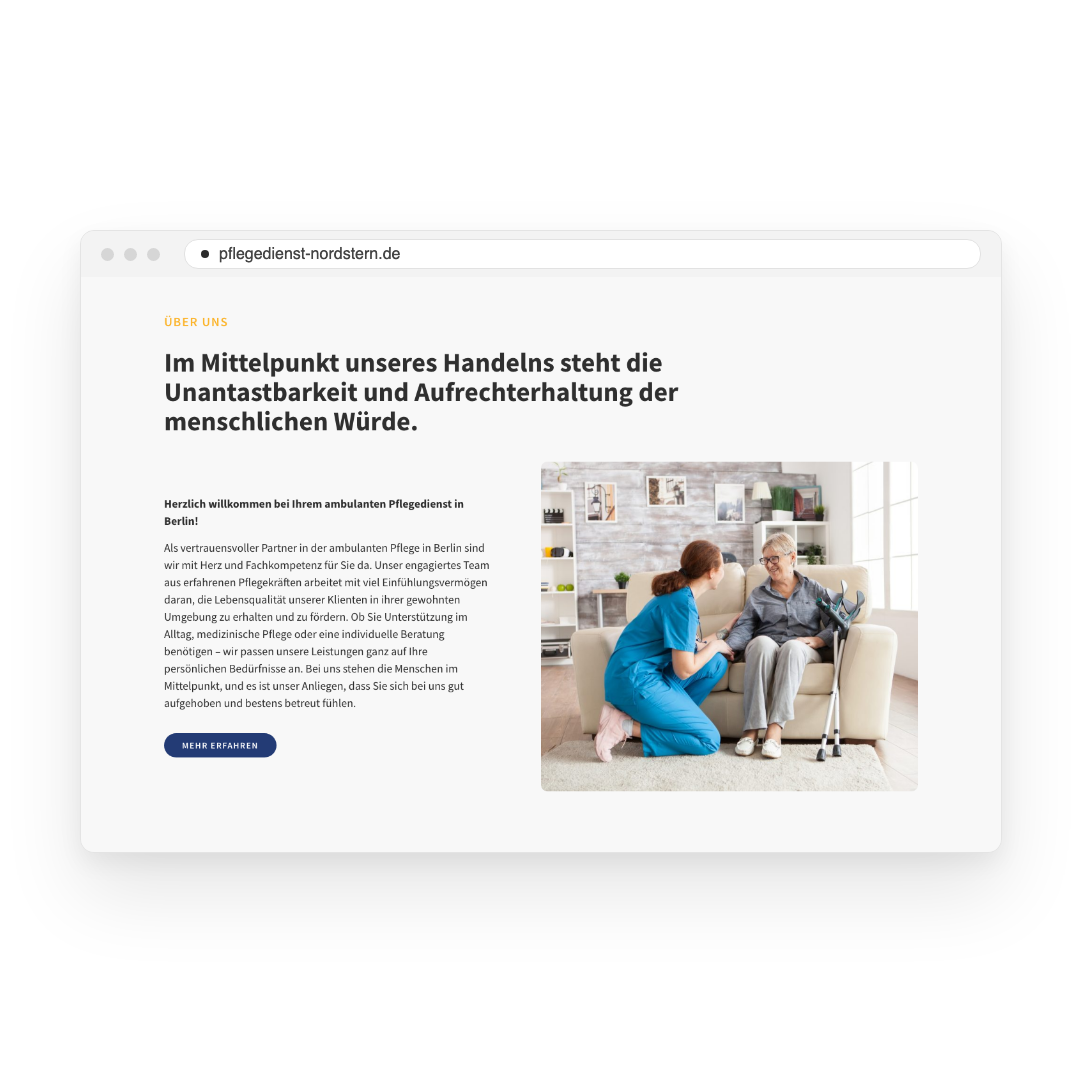 Pflegedienst Nordstern – Über uns