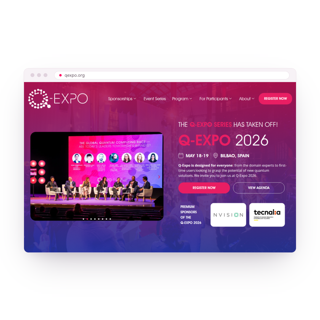 Q-Expo – Startseite Hero