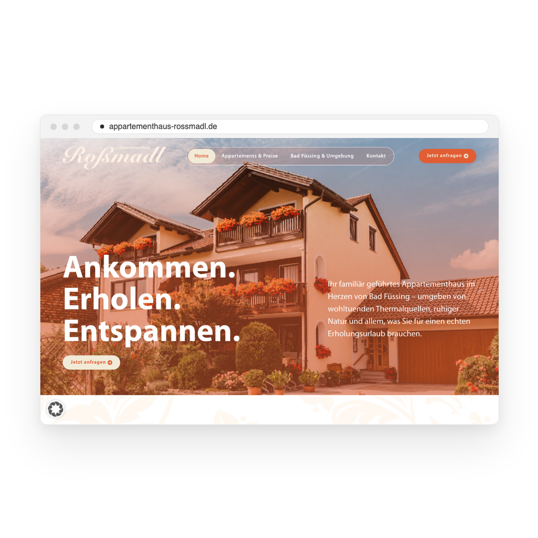 Appartementhaus Roßmadl – Startseite