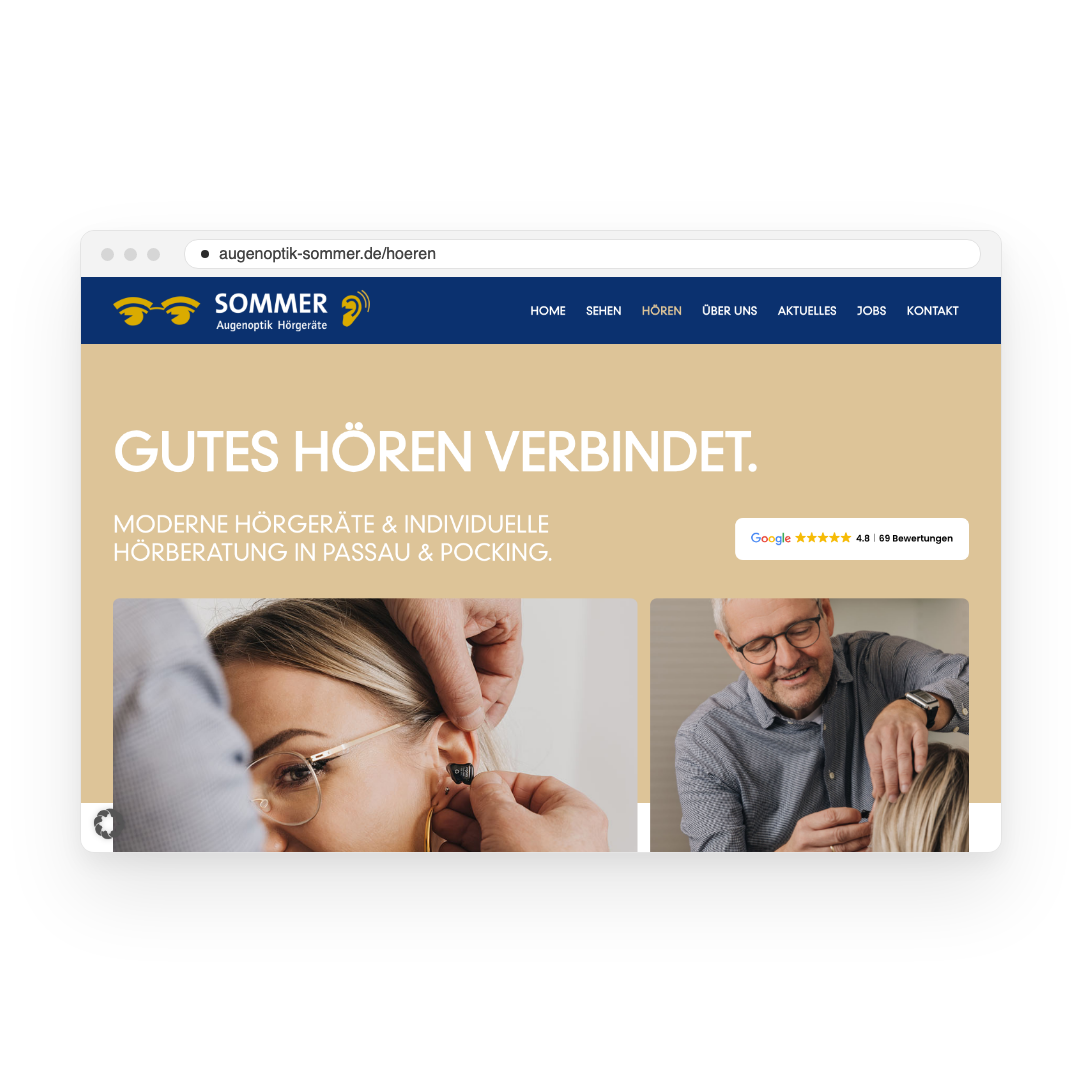 Augenoptik Sommer – Hören